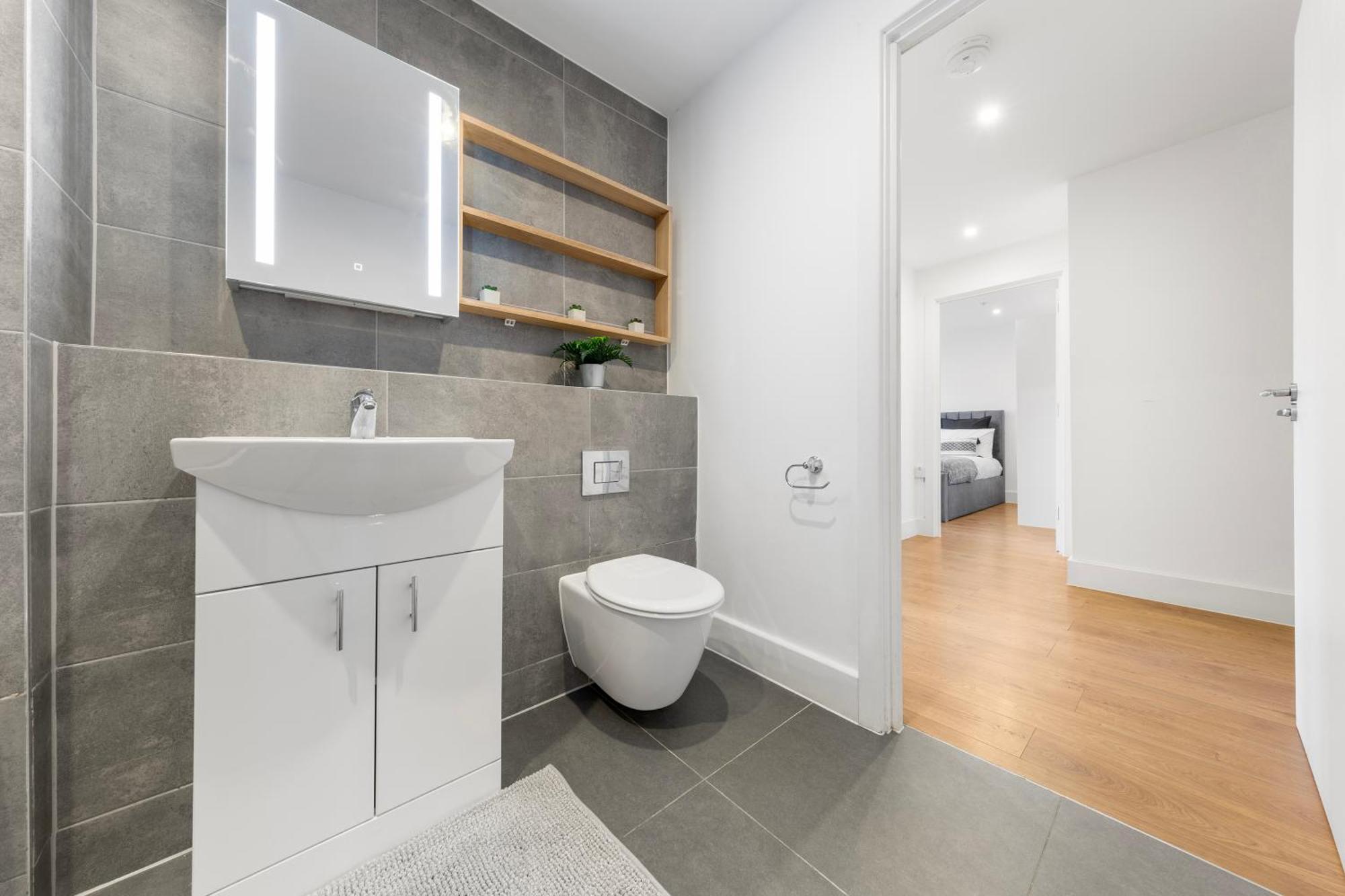 Appartamento Stylish Nine Elms Vauxhall 1 Bedroom Londra